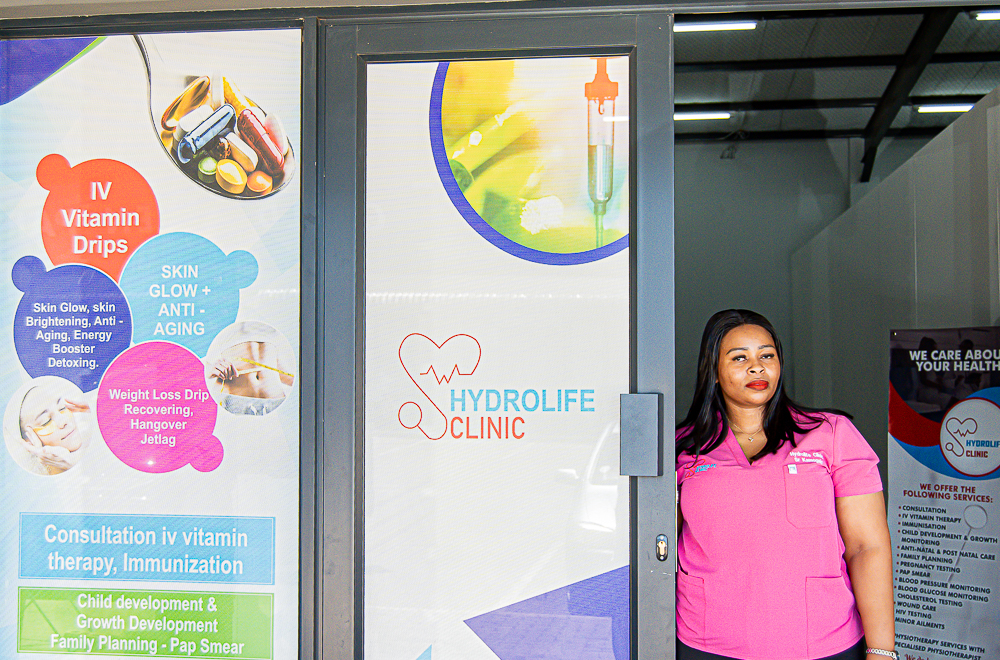 Kamogelo Molokomme – Founder of Hydrolife Clinic